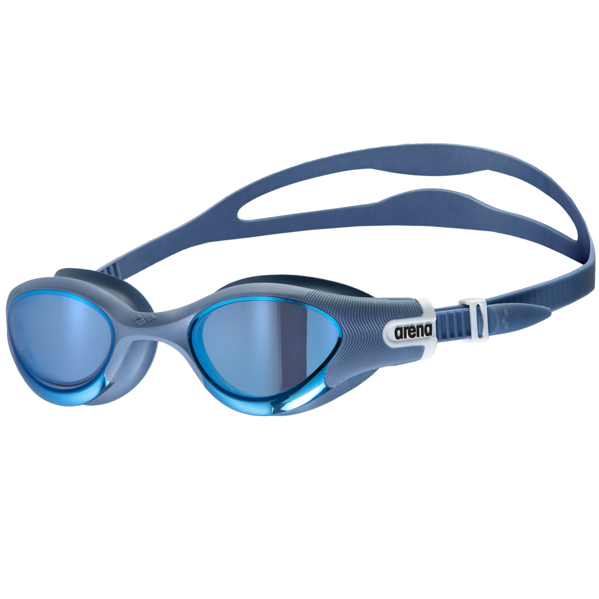 The One Plus Swimming Goggles Mirror Adult Blue